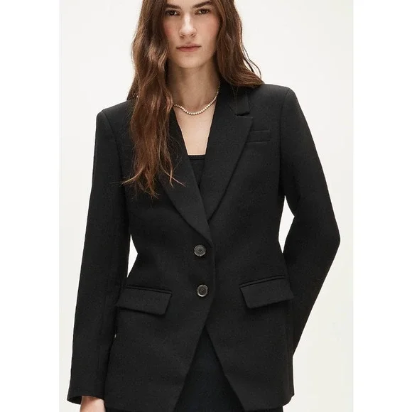 New! J.Crew Wm's Madelyn Blazer in Four-Season Stretch Size 10 Black MSRP $248 - Picture 1 of 8